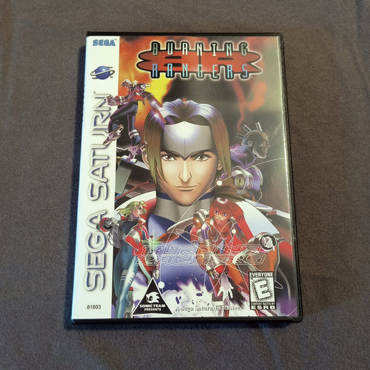 Burning Rangers Sega Saturn Reproduction