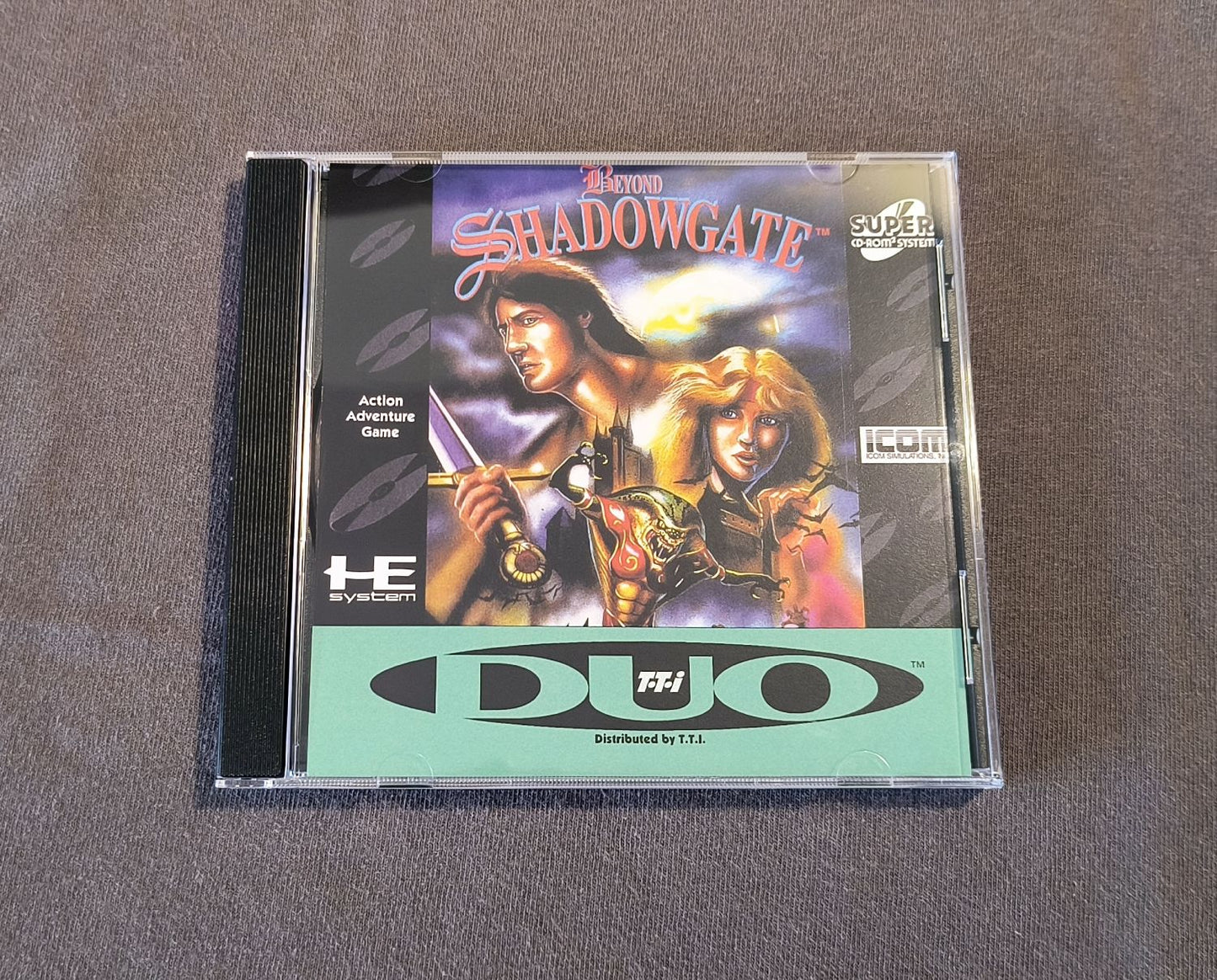 Beyond Shadowgate TurboGrafx-CD Reproduction