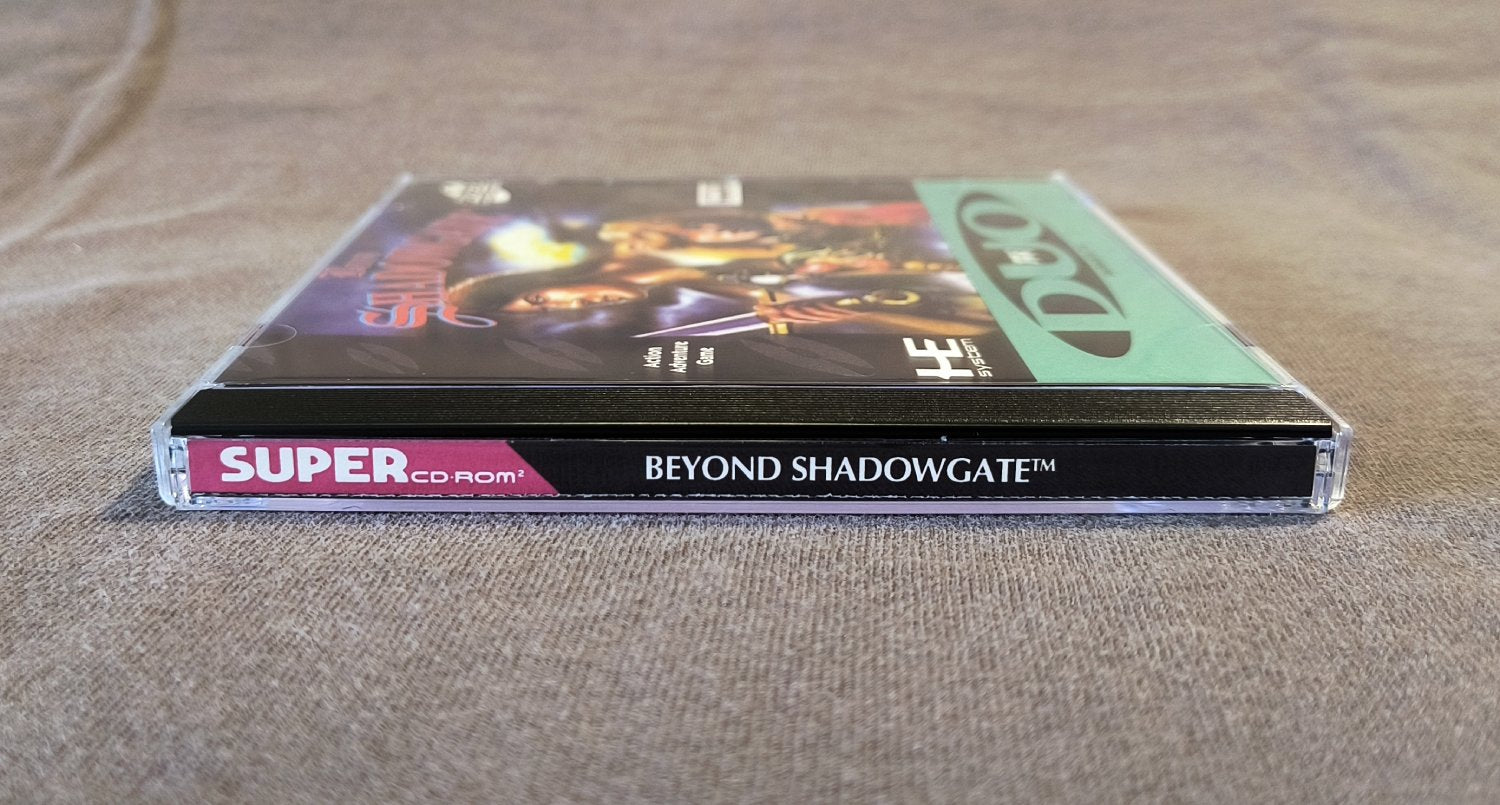 Beyond Shadowgate TurboGrafx-CD Reproduction