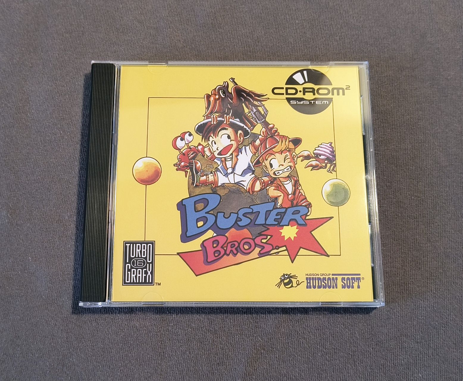 Buster Bros. TurboGrafx-CD Reproduction