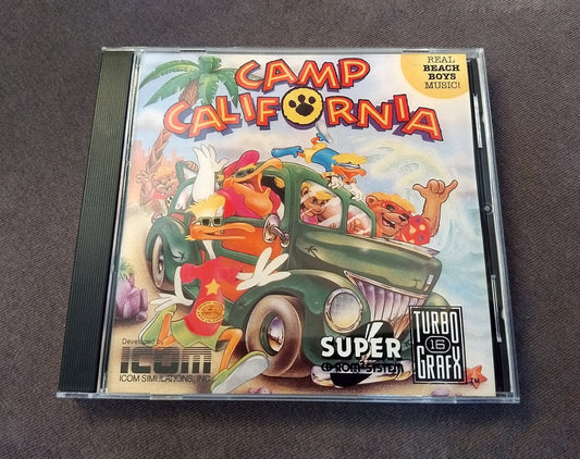 Camp California TurboGrafx-CD Reproduction