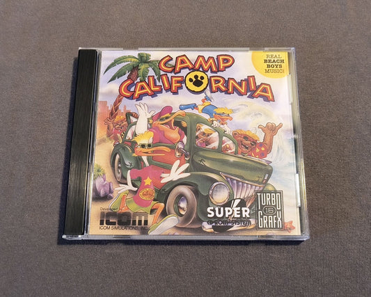 Camp California TurboGrafx-CD Reproduction