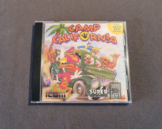 Camp California TurboGrafx-CD Reproduction