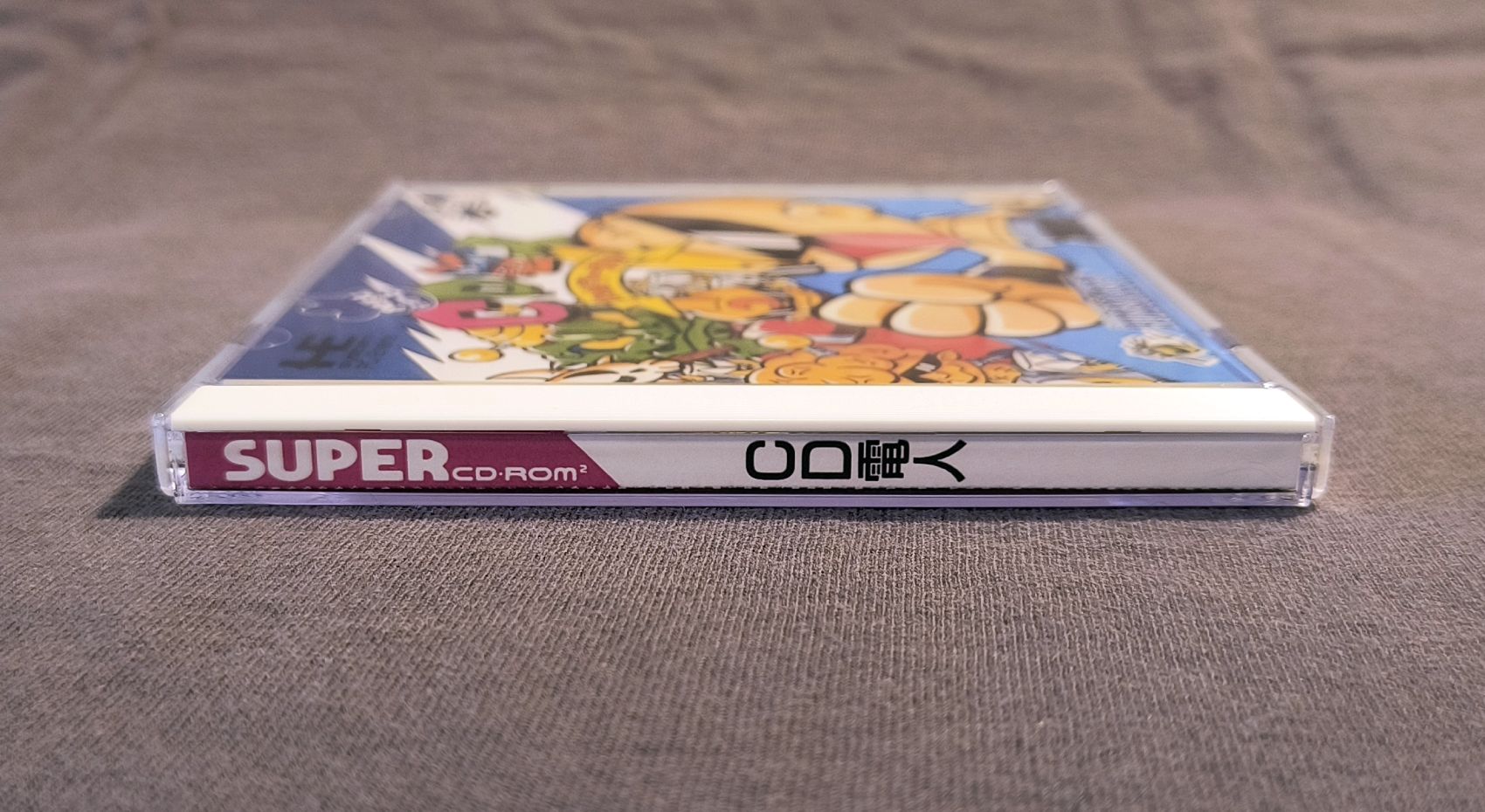 CD Denjin: Rockabilly Paradise (Super Air Zonk) PC Engine CD Reproduction