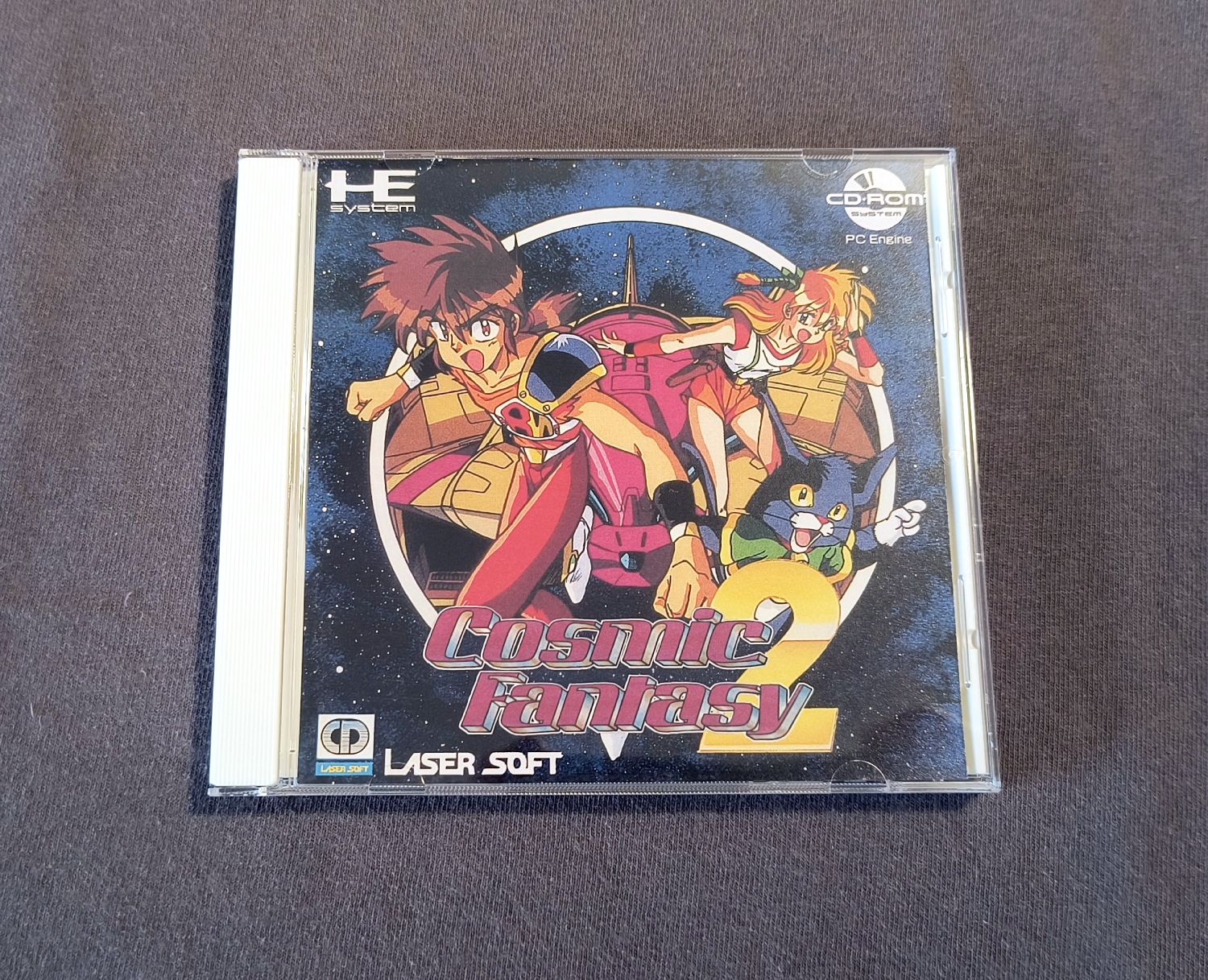 Cosmic Fantasy 2 (Un-Worked Designs) TurboGrafx-CD Reproduction