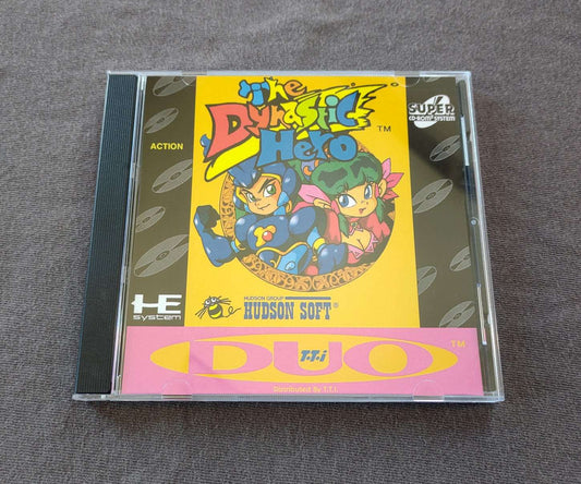 The Dynastic Hero TurboGrafx-CD Reproduction