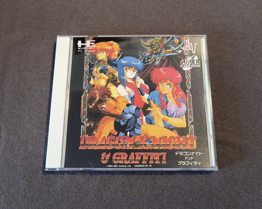 Dragon Knight & Graffiti PC Engine CD Reproduction
