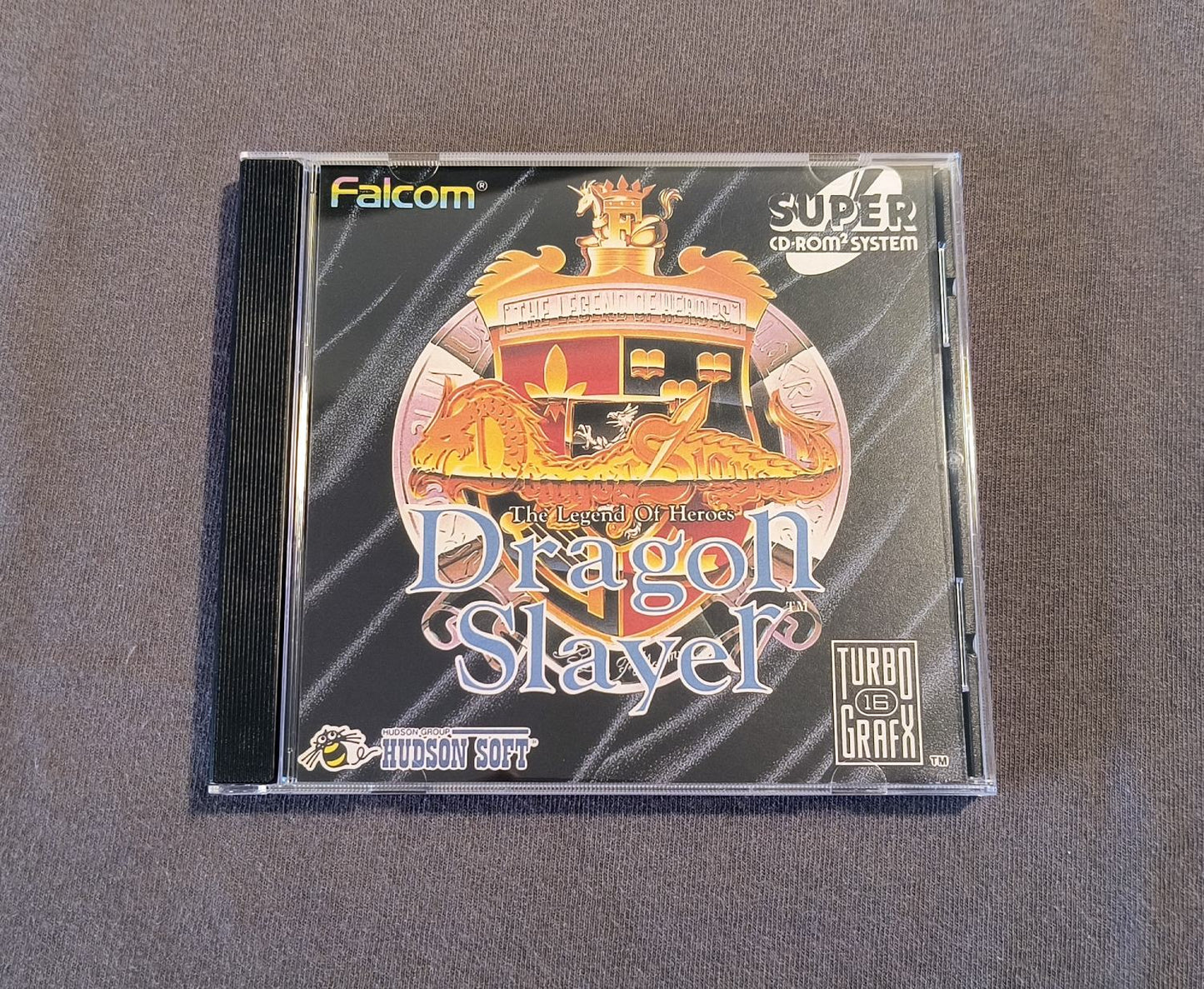 Dragon Slayer: The Legend of Heroes TurboGrafx-CD Reproduction