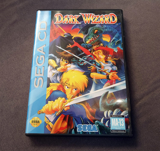 Dark Wizard Sega CD Reproduction