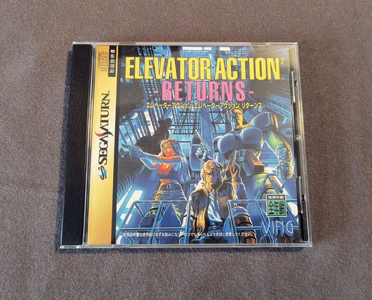Elevator Action Returns Sega Saturn Reproduction