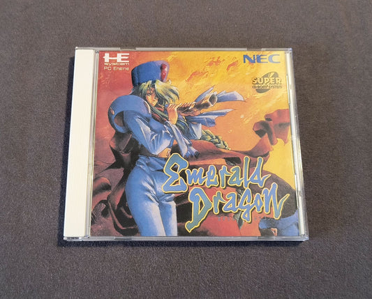 Emerald Dragon PC Engine CD Reproduction (English)