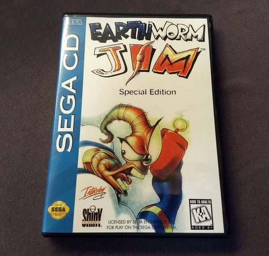 Earthworm Jim: Special Edition Sega CD Reproduction
