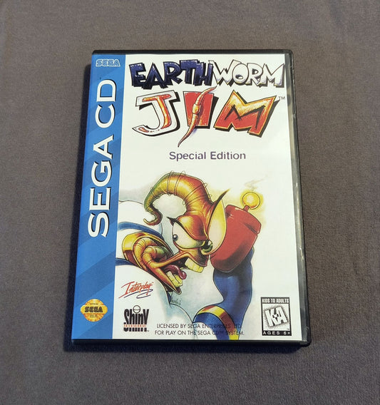 Earthworm Jim: Special Edition Sega CD Reproduction