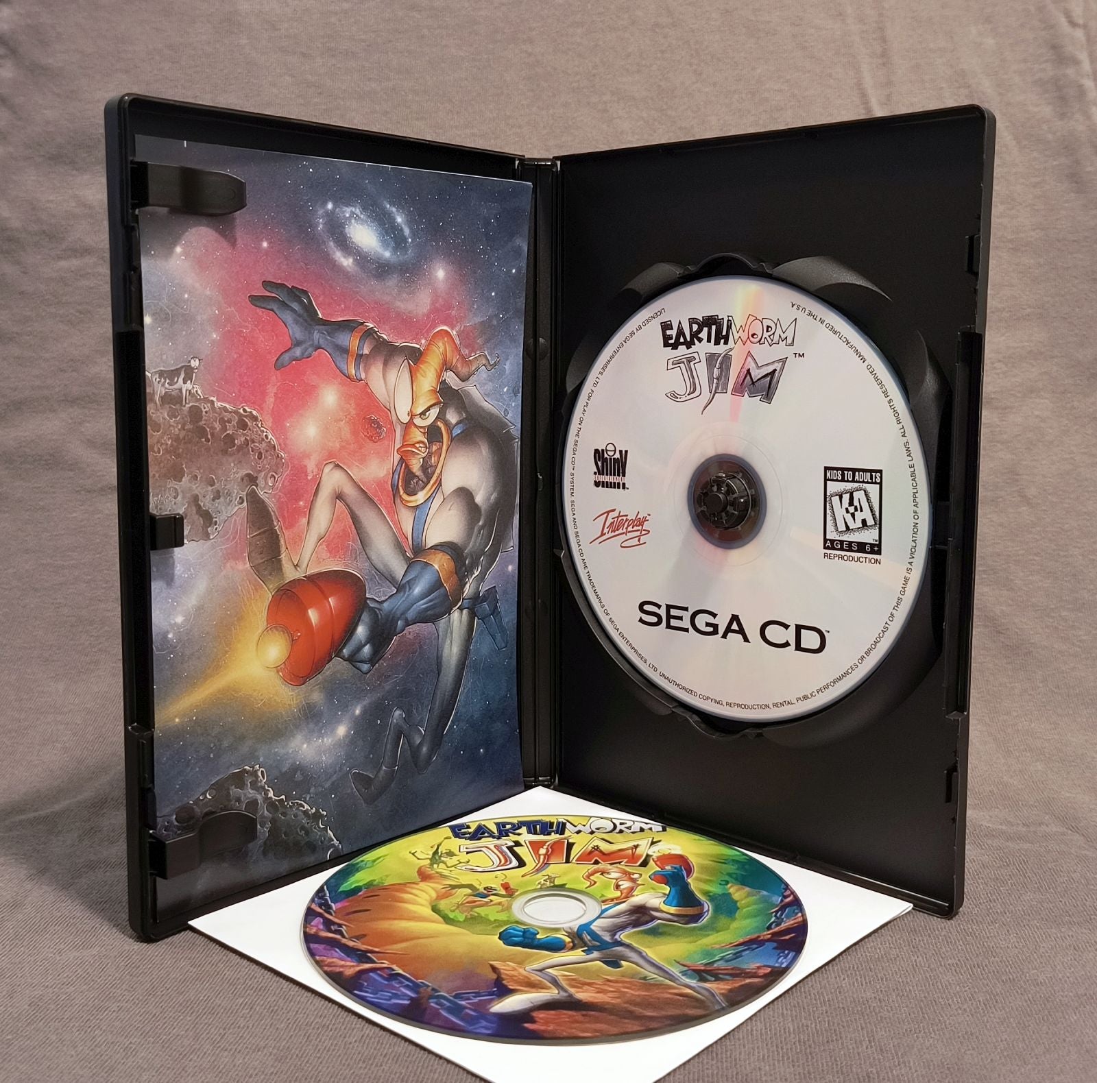 Earthworm Jim: Special Edition Sega CD Reproduction