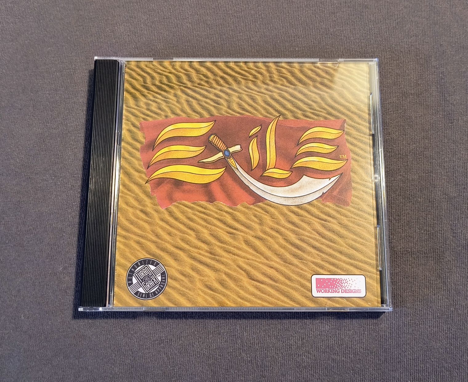 Exile TurboGrafx-CD Reproduction (Un-Worked Designs)