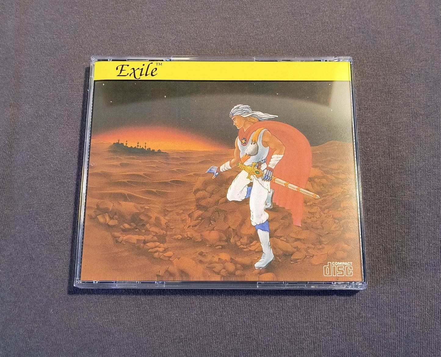 Exile TurboGrafx-CD Reproduction (Un-Worked Designs)