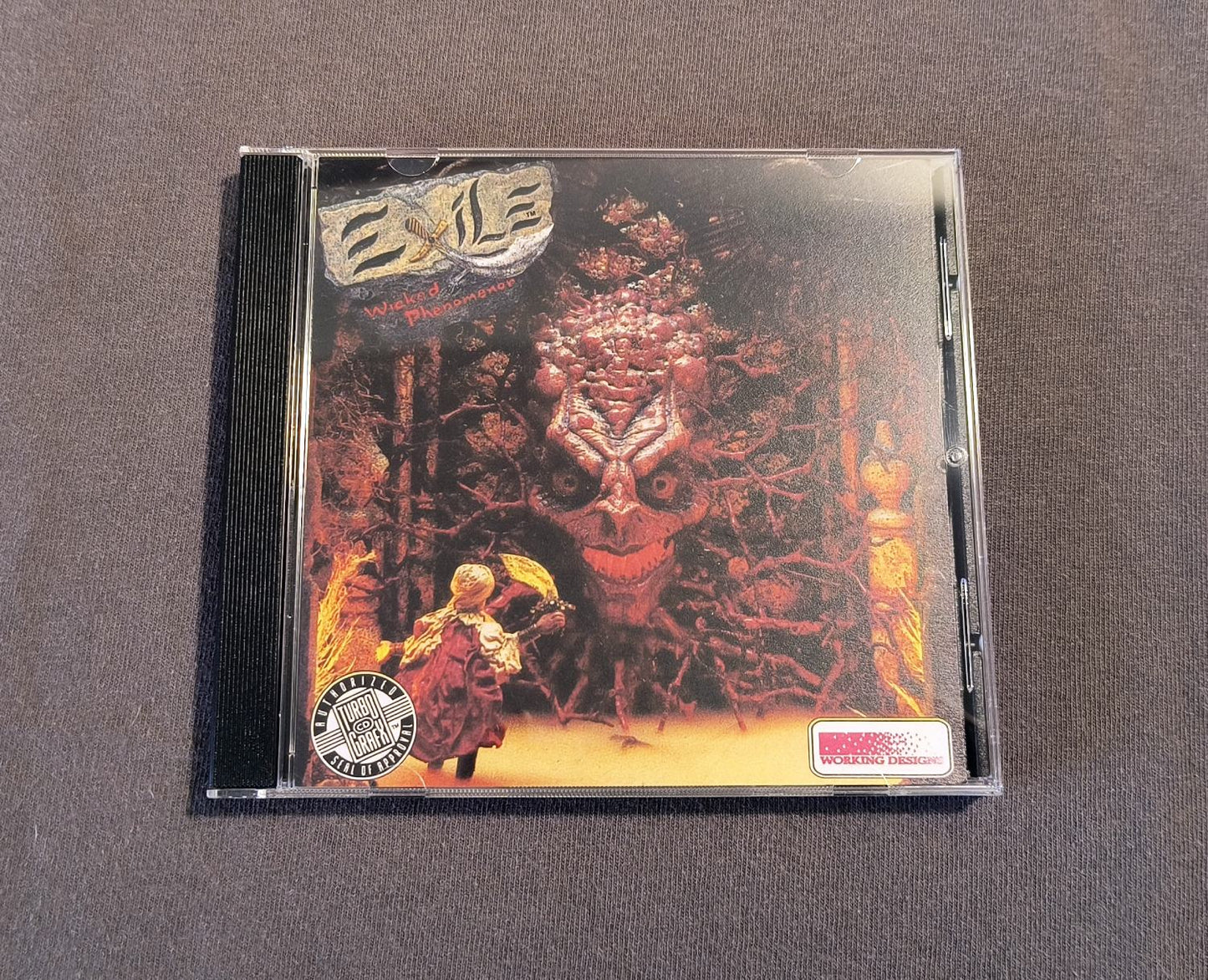 Exile: Wicked Phenomenon (Un-Worked Designs) TurboGrafx-CD Reproduction