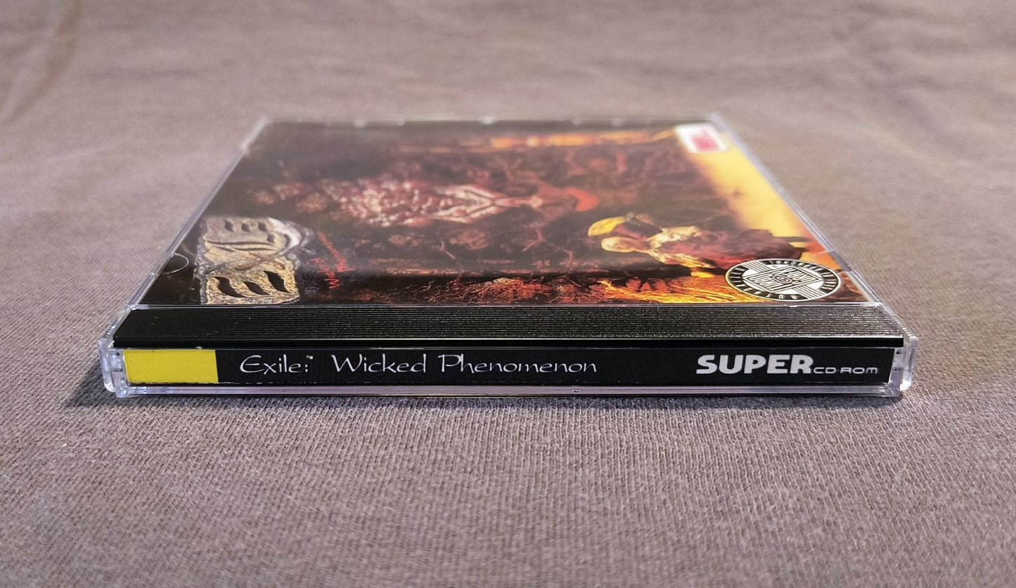 Exile: Wicked Phenomenon (Un-Worked Designs) TurboGrafx-CD Reproduction