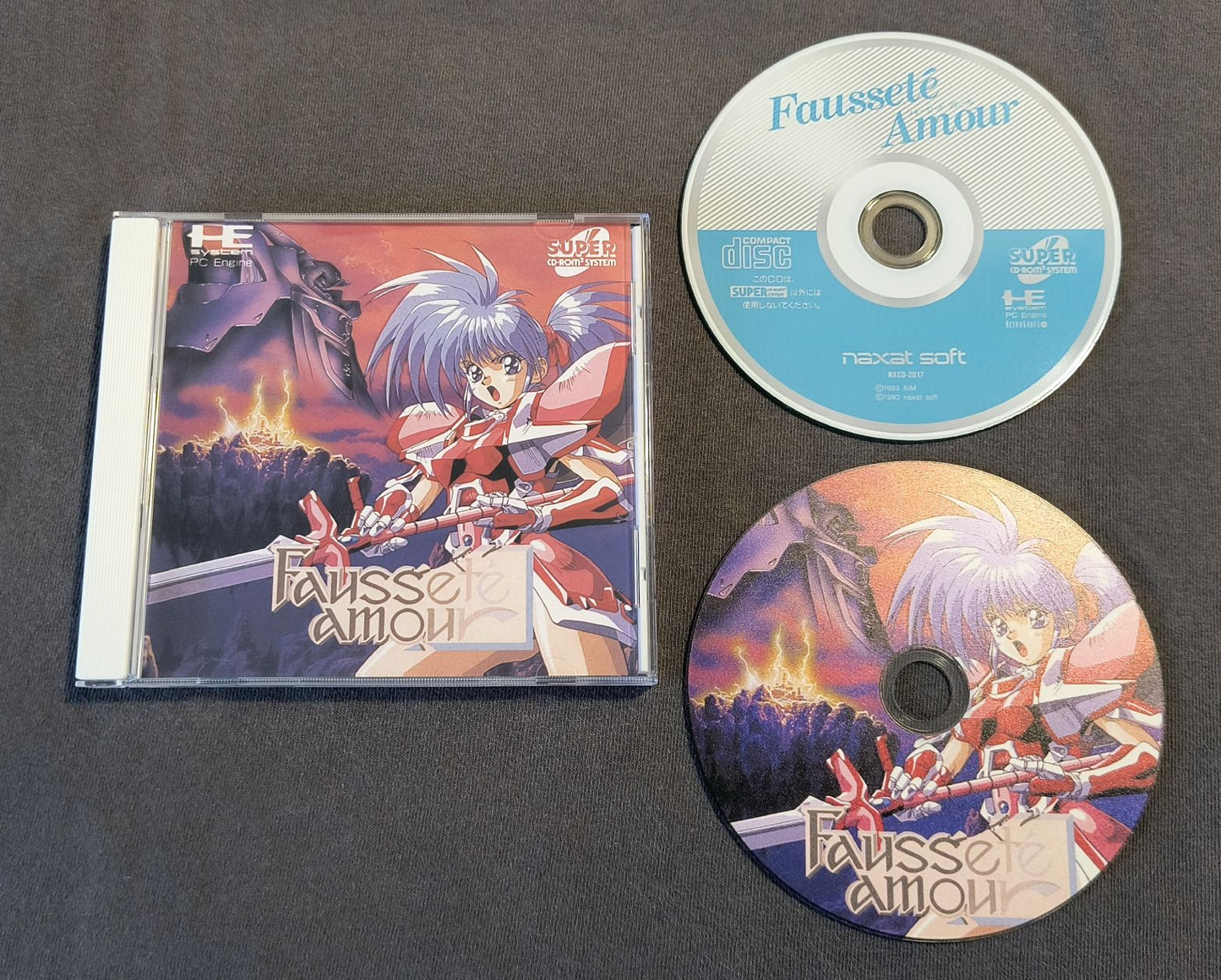 Faussete Amour PC Engine CD Reproduction