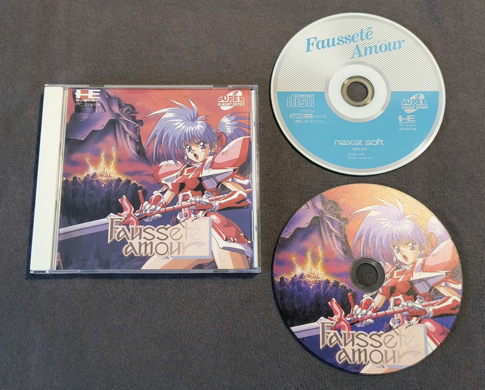 Faussete Amour PC Engine CD Reproduction