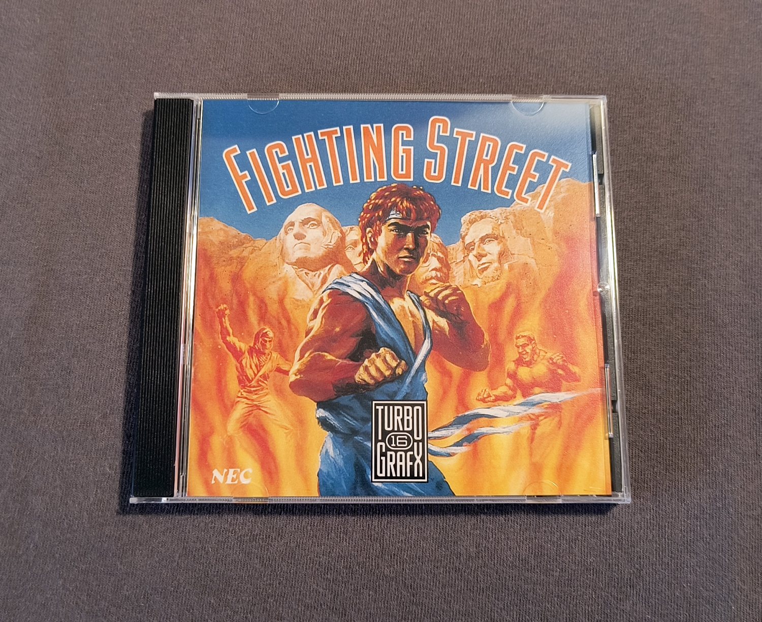 Fighting Street (Street Fighter) TurboGrafx-CD Reproduction