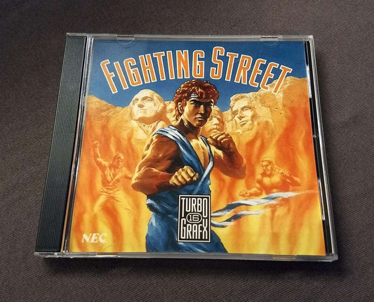 Fighting Street (Street Fighter) TurboGrafx-CD Reproduction