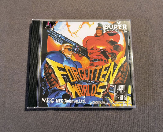 Forgotten Worlds TurboGrafx-CD Reproduction