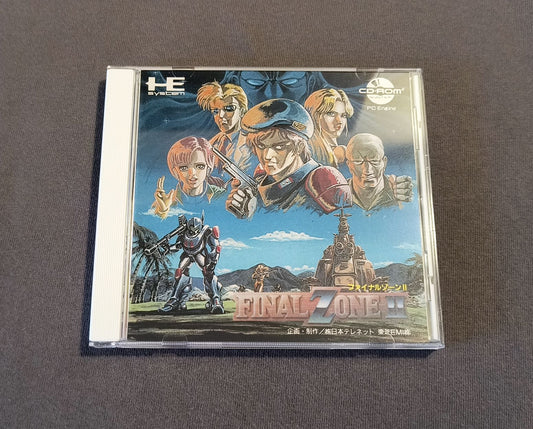 Final Zone II TurboGrafx-CD Reproduction