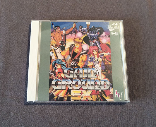 Gain Ground SX PC Engine CD Reproduction