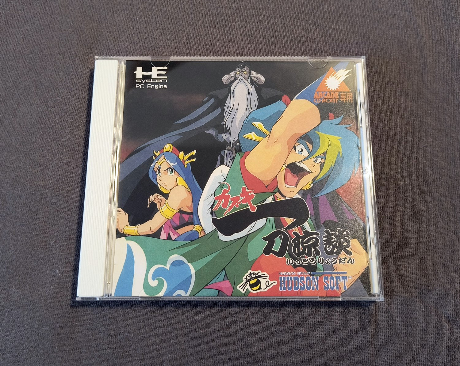 Tengai Makyō: Kabuki Ittou Ryoudan PC Engine CD Reproduction