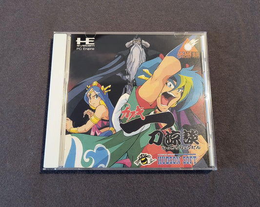 Tengai Makyō: Kabuki Ittou Ryoudan PC Engine CD Reproduction