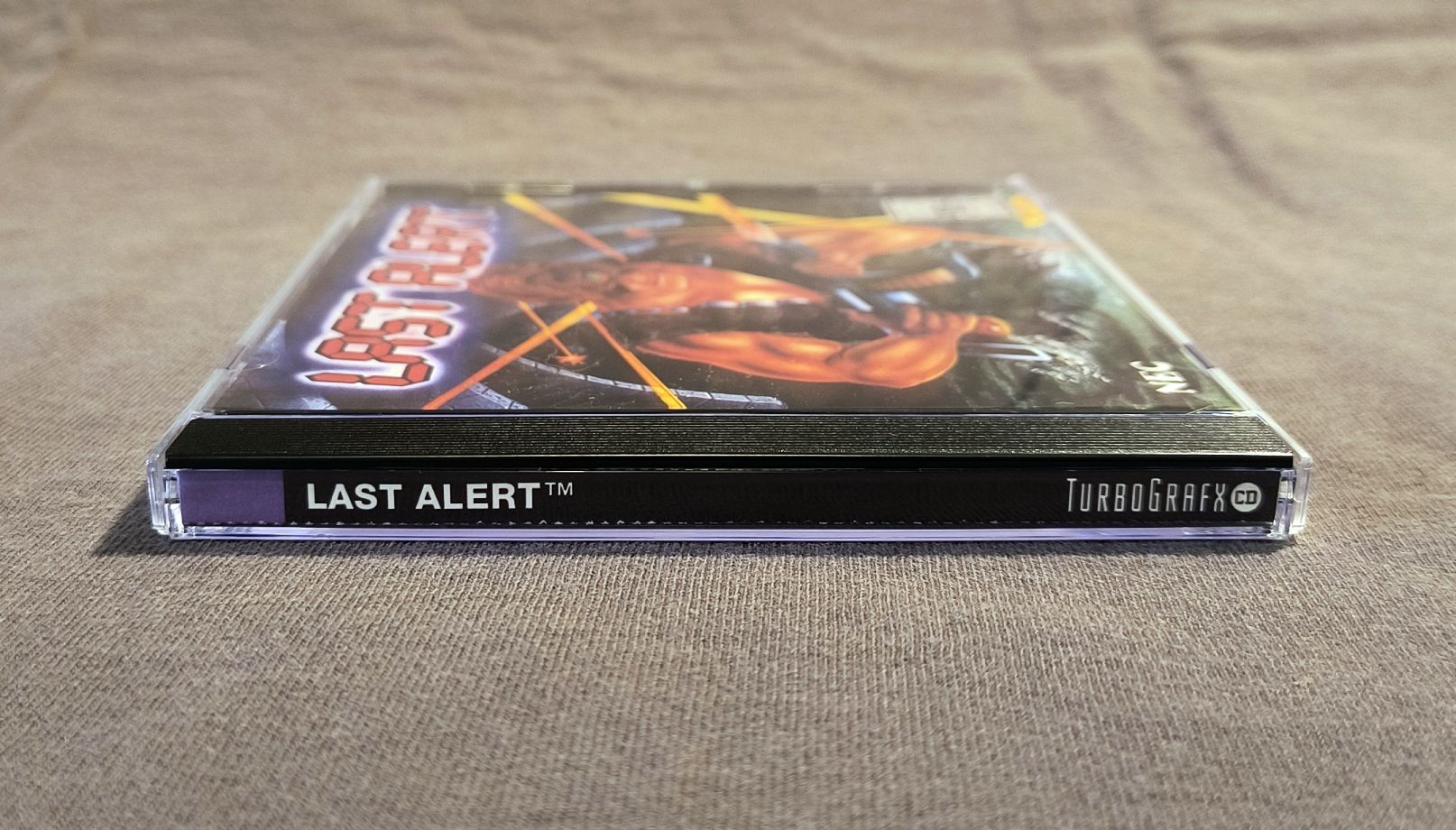 Last Alert TurboGrafx-CD Reproduction