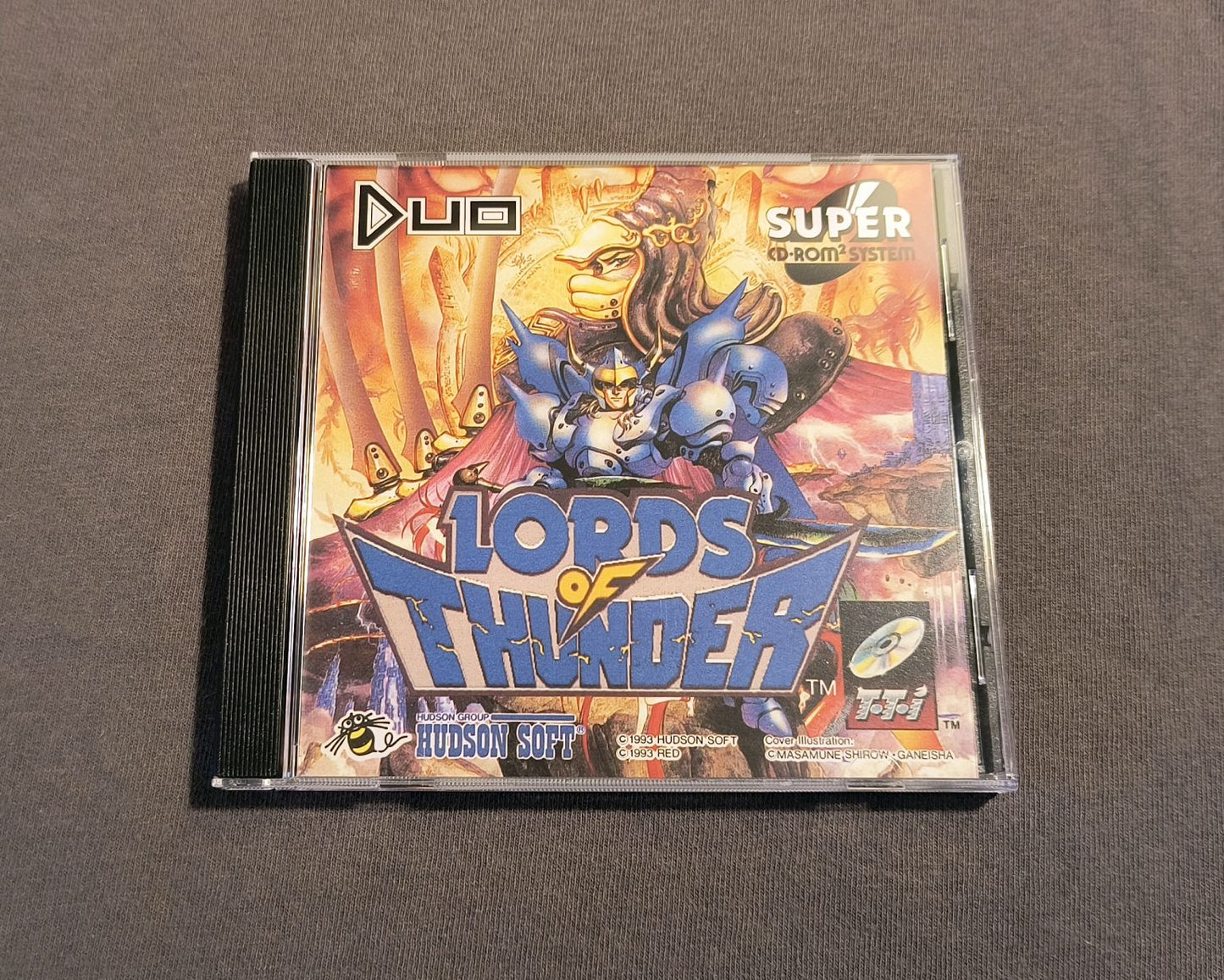 Lords of Thunder TurboGrafx-CD Reproduction (US)