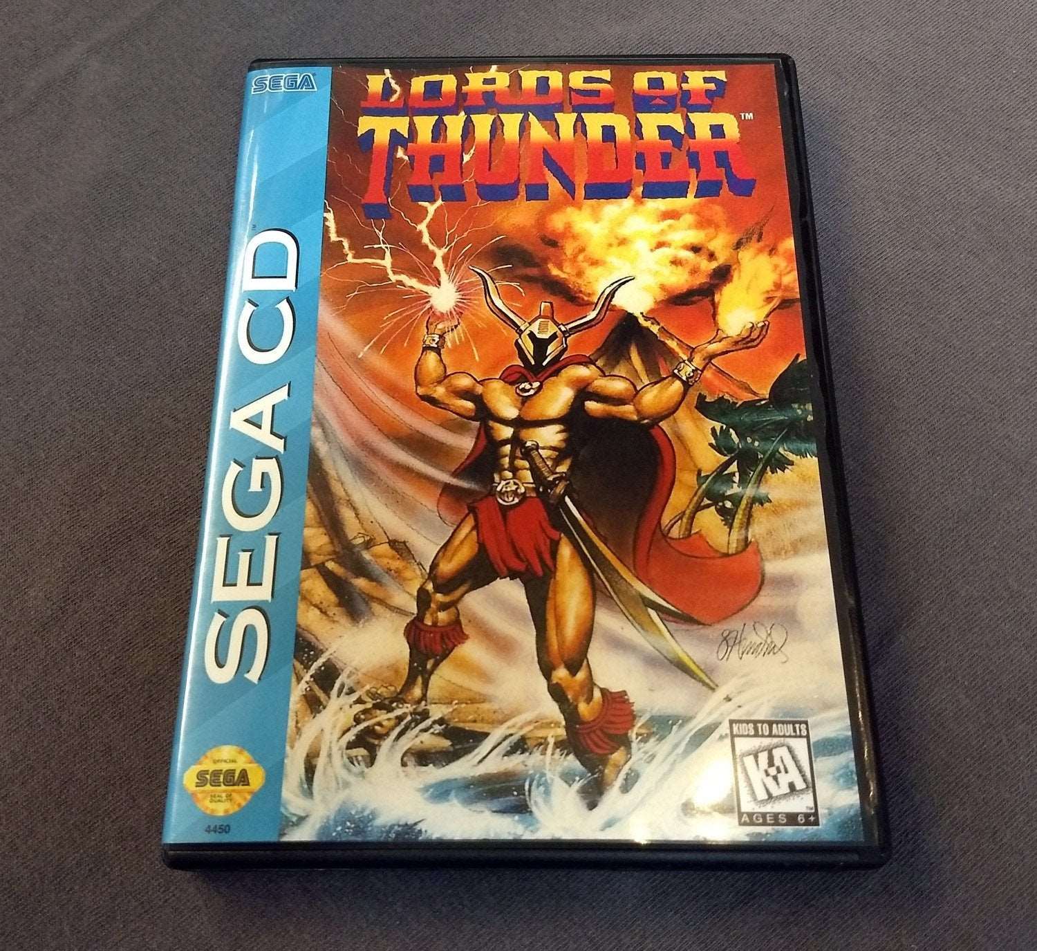 Lords of Thunder Sega CD Reproduction