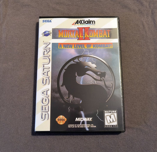 Mortal Kombat II Sega Saturn Reproduction (patched)