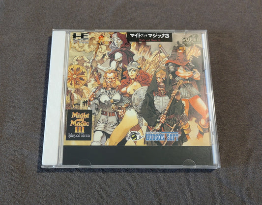 Might and Magic III: Isles of Terra TurboGrafx-CD Reproduction