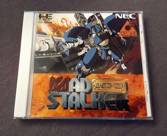 Mad Stalker: Full Metal Force PC Engine CD Reproduction