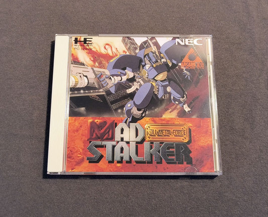 Mad Stalker: Full Metal Force PC Engine CD Reproduction