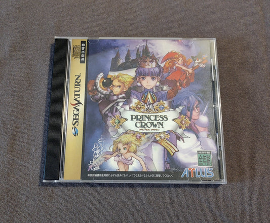 Princess Crown Sega Saturn Reproduction (English)