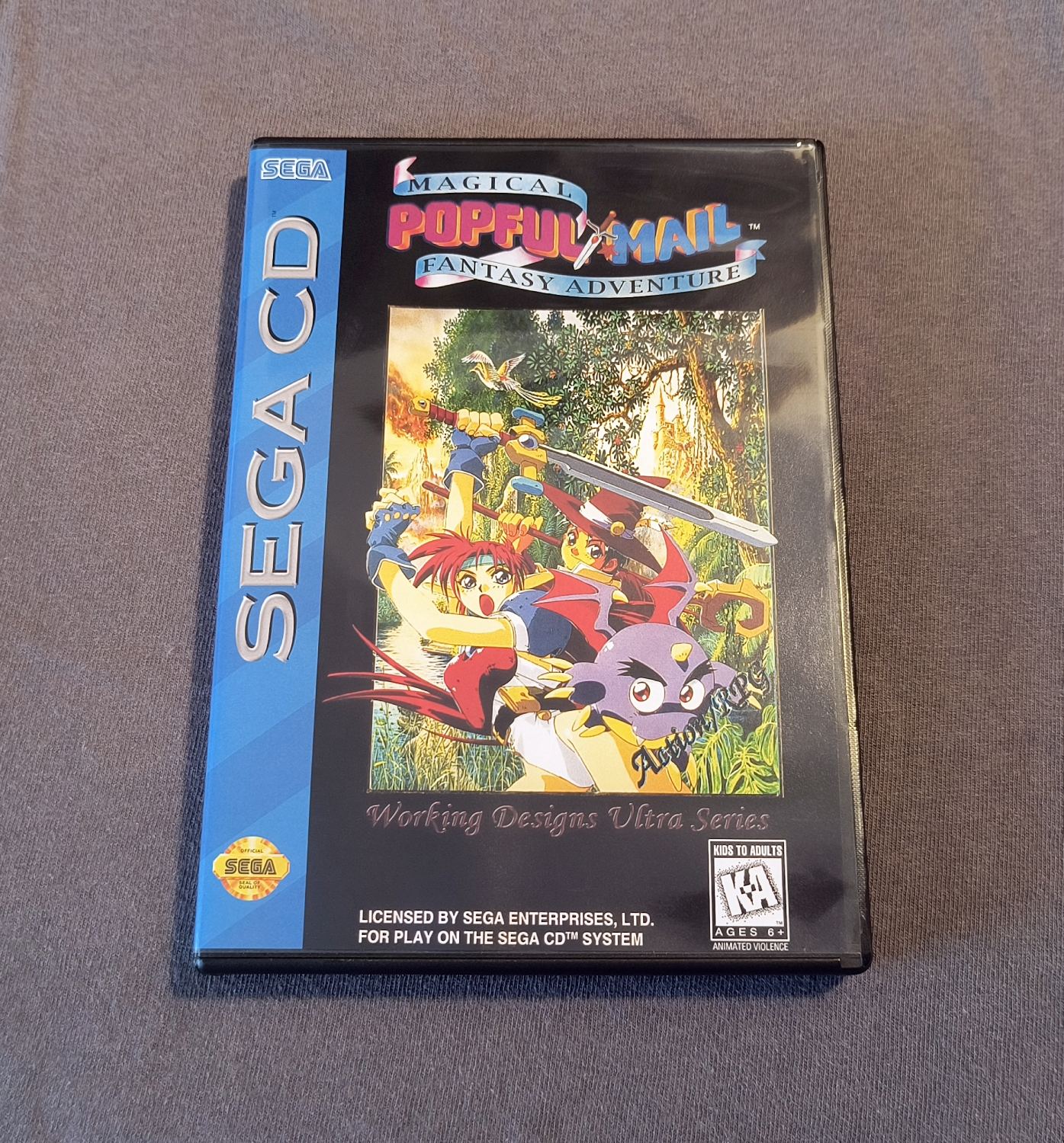 Popful Mail Sega CD Reproduction