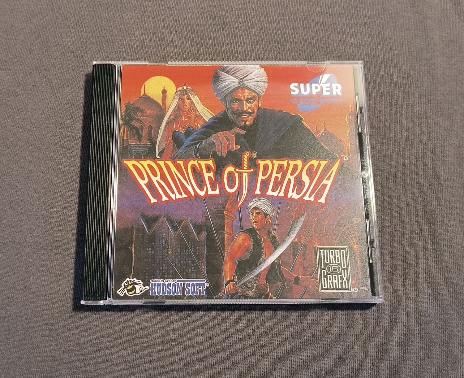 Prince of Persia TurboGrafx-CD Reproduction