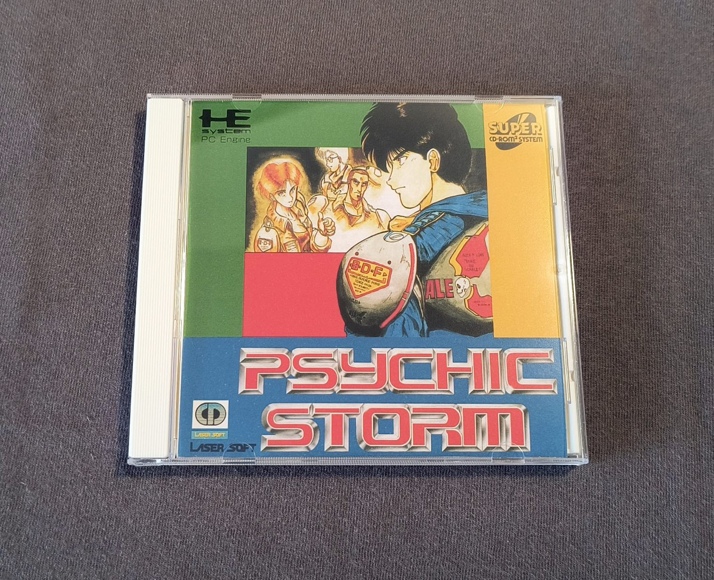 Psychic Storm PC Engine CD Reproduction