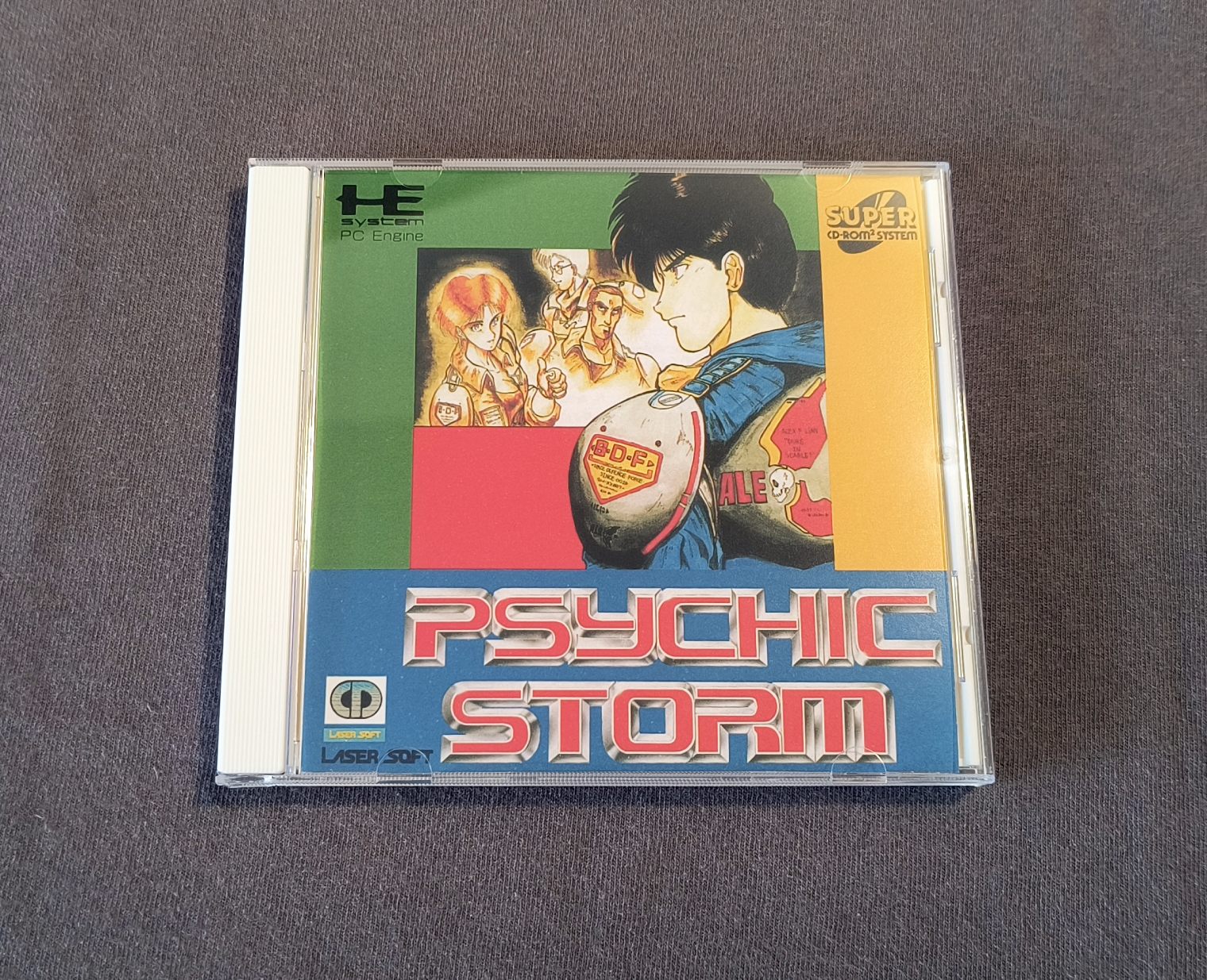 Psychic Storm PC Engine CD Reproduction
