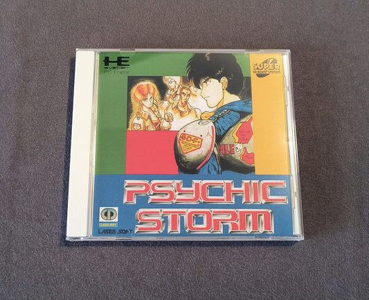 Psychic Storm PC Engine CD Reproduction