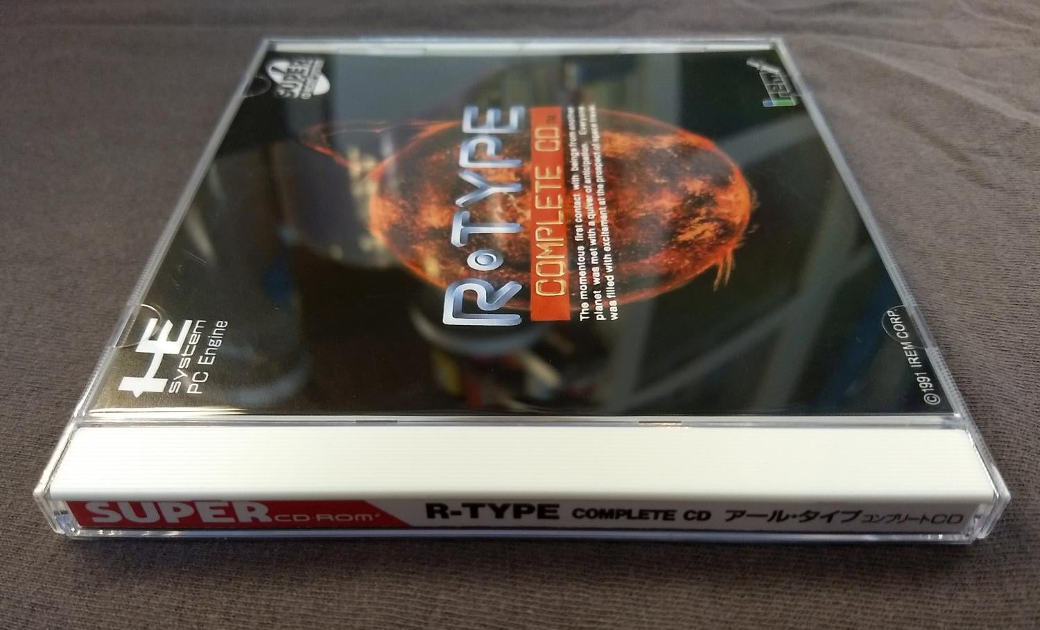 R-Type Complete CD PC Engine CD Reproduction