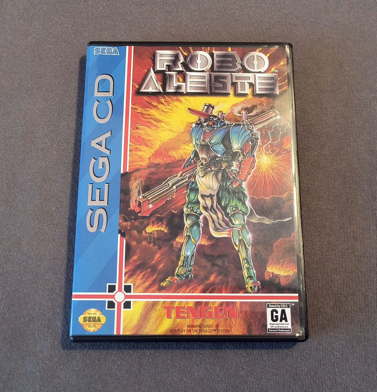 Robo Aleste Sega CD Reproduction