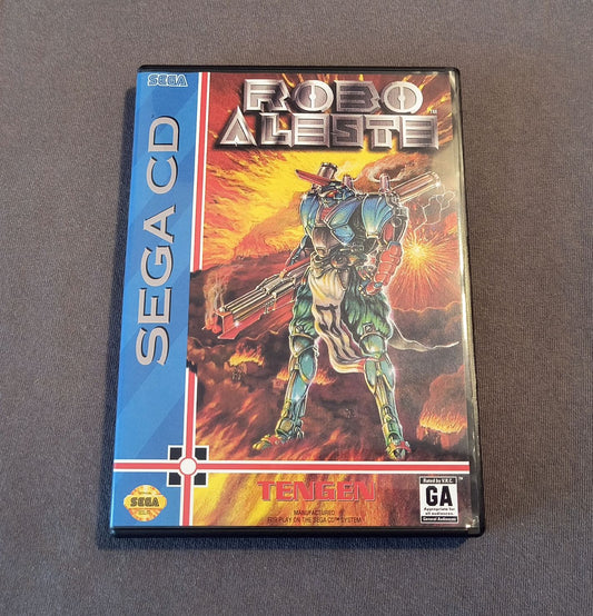Robo Aleste Sega CD Reproduction