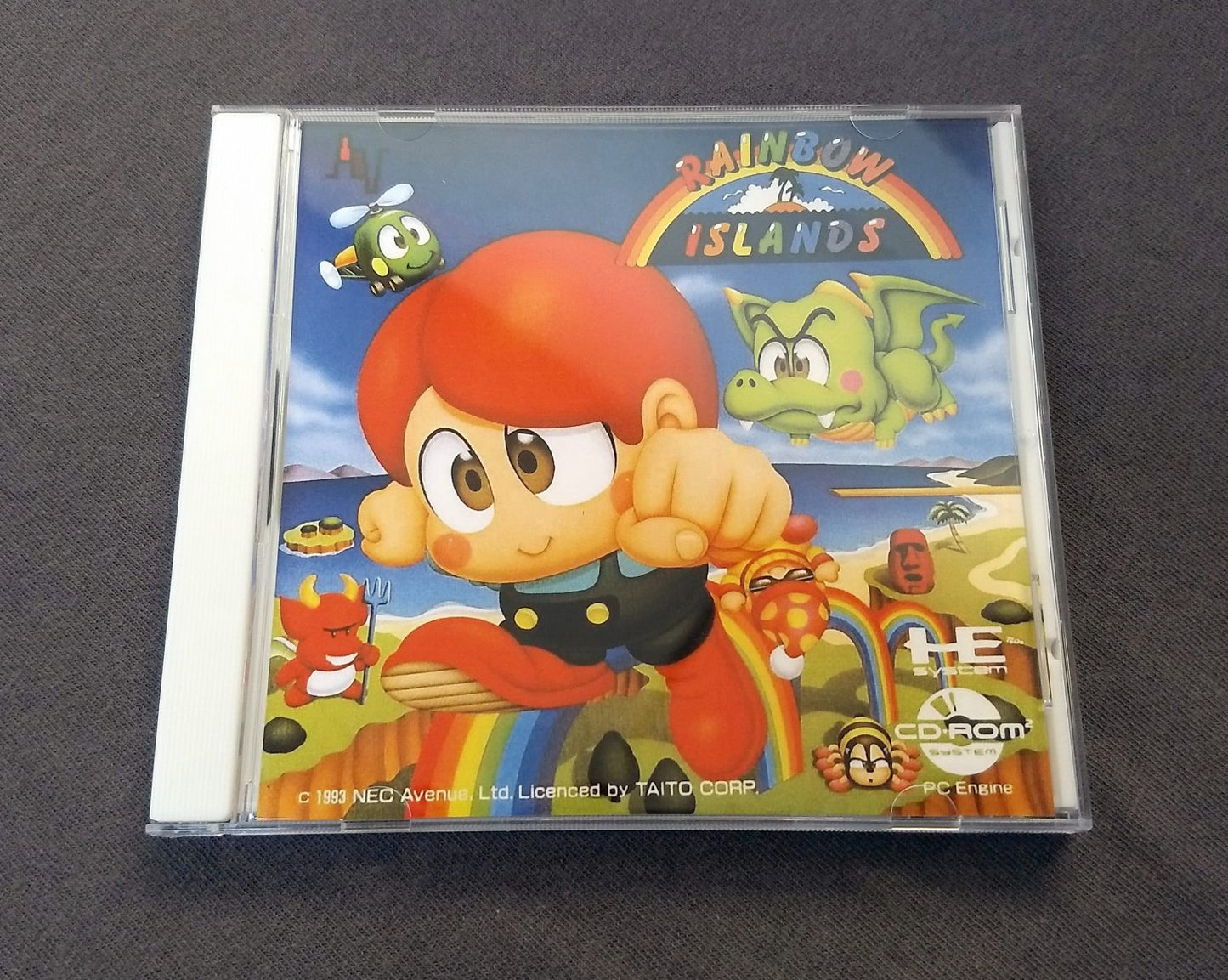 Rainbow Islands PC Engine CD Reproduction
