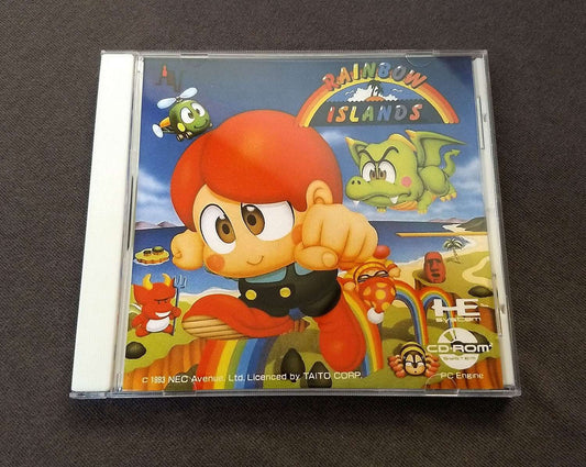 Rainbow Islands PC Engine CD Reproduction