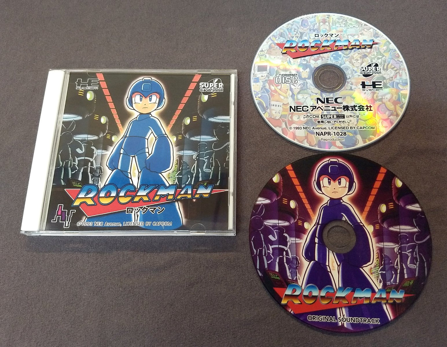 Rockman (Mega Man) PC Engine CD Reproduction